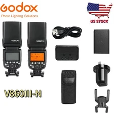 US Godox V860III-N 2.4G HSS 1/8000s Camera Speedlight compatible for Nikon 