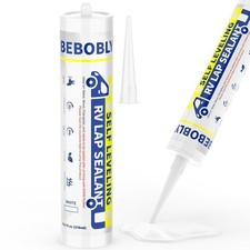 RV Roof Sealant White Self-Leveling Flexible 1 Pack