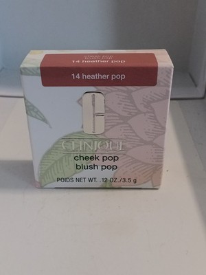 NIB Full Size Clinique Cheek Pop Blush Pop .12 oz HEATHER POP 14 Nib 
