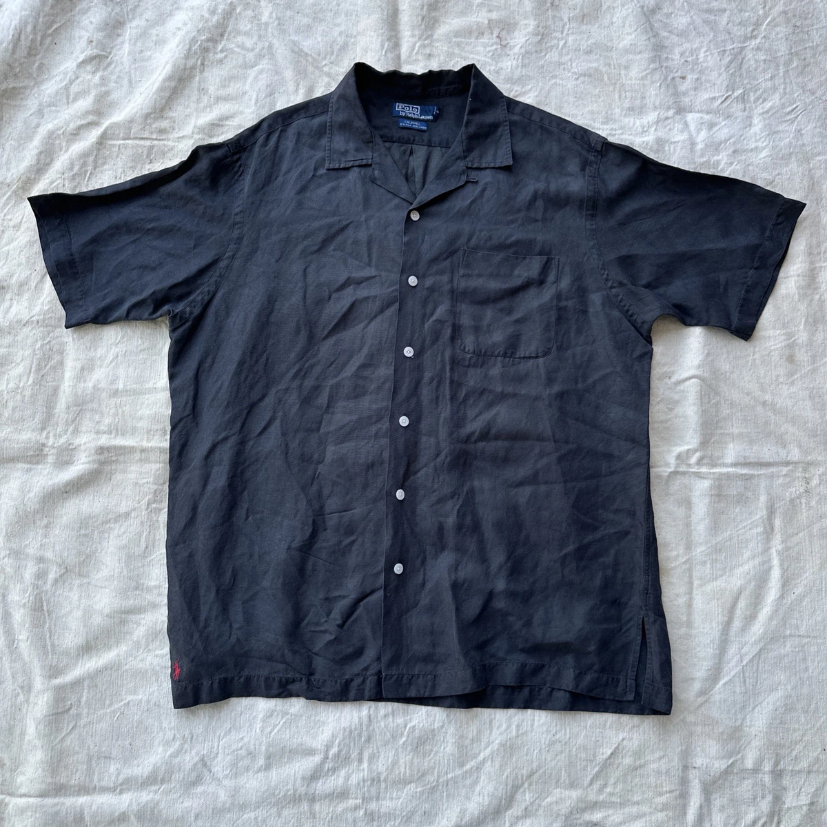 Polo Ralph Lauren Silk Casual Button-Down Shirts for Men for sale 