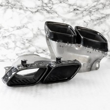 Mercedes GT63 GLE63 GLS63 AMG OEM Exhaust tip Set Left & Right GENUINE ORIGINAL