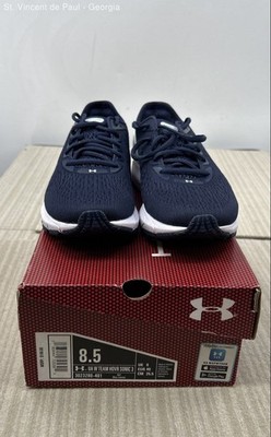 Under Armour Team Hovr Sonic 3 Blue Solid Athletic Shoe Women 8.5