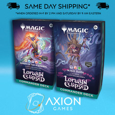 Lorwyn Eclipsed Commander Decks Set Display - MTG - New Sealed
