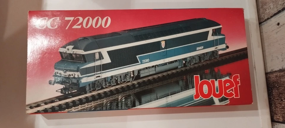Jouef CC 72000 SNCF Échelle H0 Locomotive Diesel - Bleu (857300) état neuf - Photo 1/4