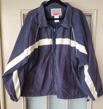 Vintage 90s OP Ocean Pacific Windbreaker Jacket with Hidden Hood READ