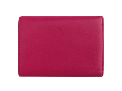 Jimmy Choo Pink Fuchsia Mixed Stars Studded Tri-Fold Leather