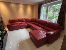 Voll Leder Sofa mit Elektrik Funktion Sessel UVP 4800