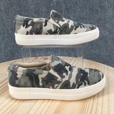 Steve Madden Gills-C Slip On Sneaker Shoes Womens 8 M Camo Casual Multicolor
