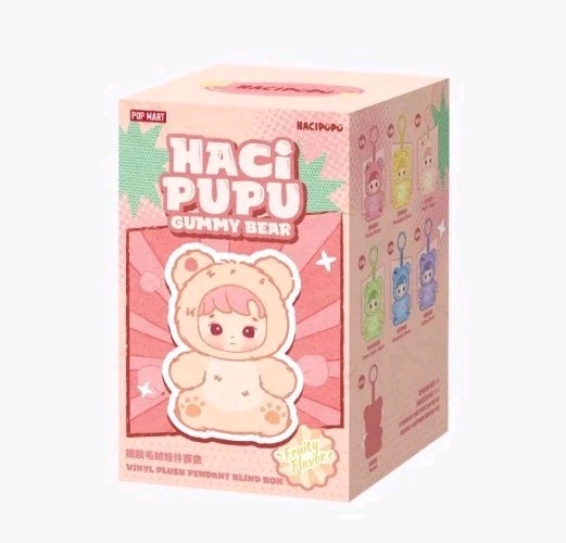HACI PUPU GUMMY BEAR 全6種 Usa Authentic POP MART HACIPUPU GUMMY BEAR SERIES-VINYL PLUSH