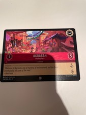 134/204 AGRABAH MARKETPLACE INTO THE INKLANDS COMMON DISNEY LORCANA CARD