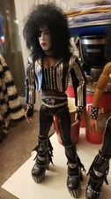 KISS CUSTOM 1:6 GENE PAUL ERIC VINNIE CREATURES 1982 ERA 12" DOLL FIGURE SET