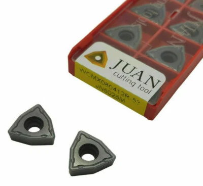 10 x WCMX Wendeplatten Marke JUAN WCMX03/WCMX04/WCMX05/WCMX06/WCMX08 Bohrplatte