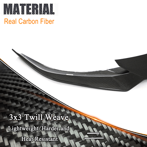 Passt für Tesla Model S Plaid 2021UP Carbon Frontlippe Spoilerlippe Frontspoiler - Picture 10 of 13