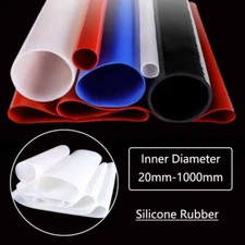Thin Wall Silicone Flexible Hose Large Calibre Soft Tubes Diameter 20mm - 1000mm