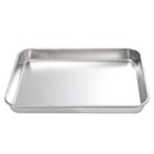 Stainless Steel Tray Plates Serving Trays Dishes Platters Child Toddler