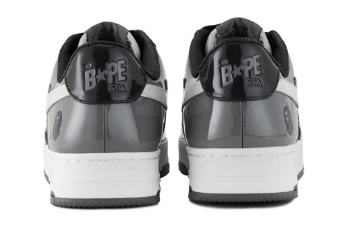 A Bathing Ape "Bape Sta #1" grau 1L30-191-303 Größe 11 NEU - Bild 10 von 10