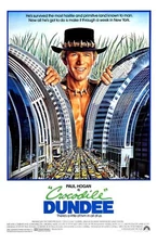 Crocodile Dundee movie poster  - 11" x 17" - Paul Hogan