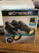 Emerson Binoculars 7x50 Magnification, Colored UV OPTICS Glare Free