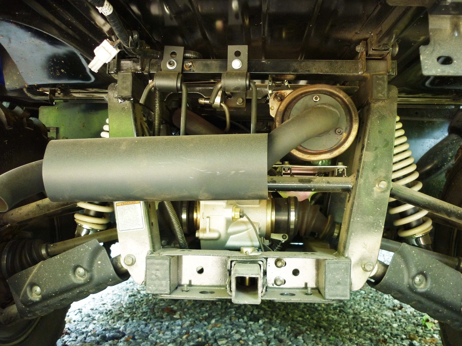 Silent Rider ATV UTV Exhaust Silencer BT5A Yamaha Rhino 450/660(2004