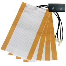 Heated seat,22*22mm switch seat heater fit Toyota new model,carbon pad,2 seats.