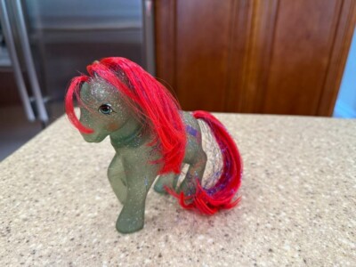 My Little Pony G1 Sky Rocket Clear Sparkle Hasbro Bradley 1985 MLP | eBay