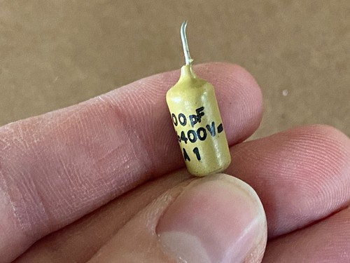 Vintage Mullard .027 uf 400v Mustard Guitar Amp Capacitor (Qty Avail) - Picture 4 of 4