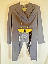 Brosod Este Italian Wool Shad Belly Jacket Men's 42 Made in Italy Vintage