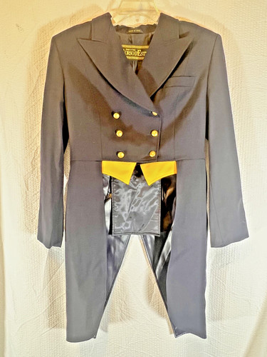 Brosod Este Italian Wool Shad Belly Jacket Men's 42 Made in Italy Vintage