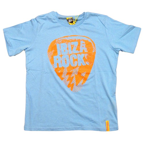 Ibiza Rocks Kids Logo T-shirt Neon 
