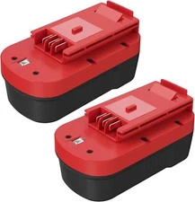 1-2X  for Black and Decker 18V HPB18 18 Volt 4.8Ah Battery HPB18-OPE 244760-00