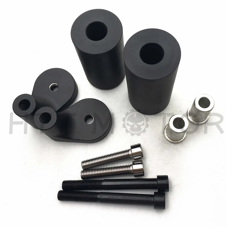 Frame Slider Protector for Kawasaki ZRX 1100 1999-2000 ZRX 1200R 2001-2005 Black - Image 2 of 4