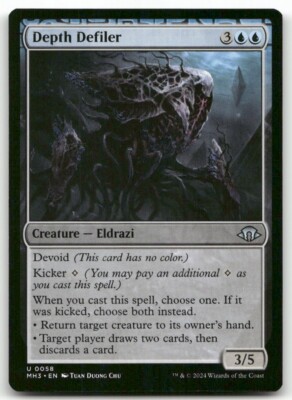 Depth Defiler #58 MTG Modern Horizons 3 NM X1