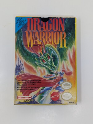 Dragon Warrior (Nintendo NES, 1989) - CIB w/ Poster Complete