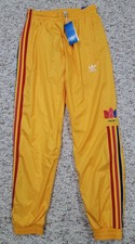 adidas 3D Trefoil 3-Stripes Track Pants GE0845 Active Gold Mens XL for sale  online | eBay