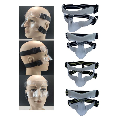 Nasenschutz Maske Für Sport - Verstellbarer Gesichtsschutz Bei Gebrochener Nase