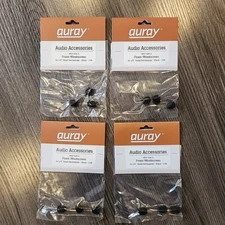 Auray Microphone Foam Windscreen WLF-018-3 For 1/8 Inch Diameter  - 12 Total NEW