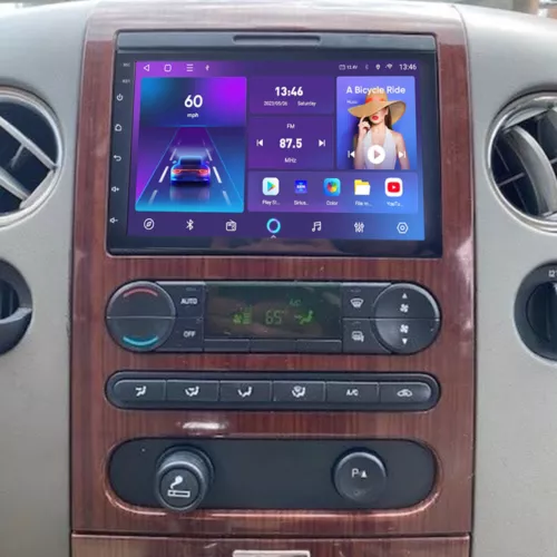 For 2004-2008 Ford F-150 Wifi CarPlay Android Auto Car Radio GPS Stereo +Camera - Picture 1 of 20