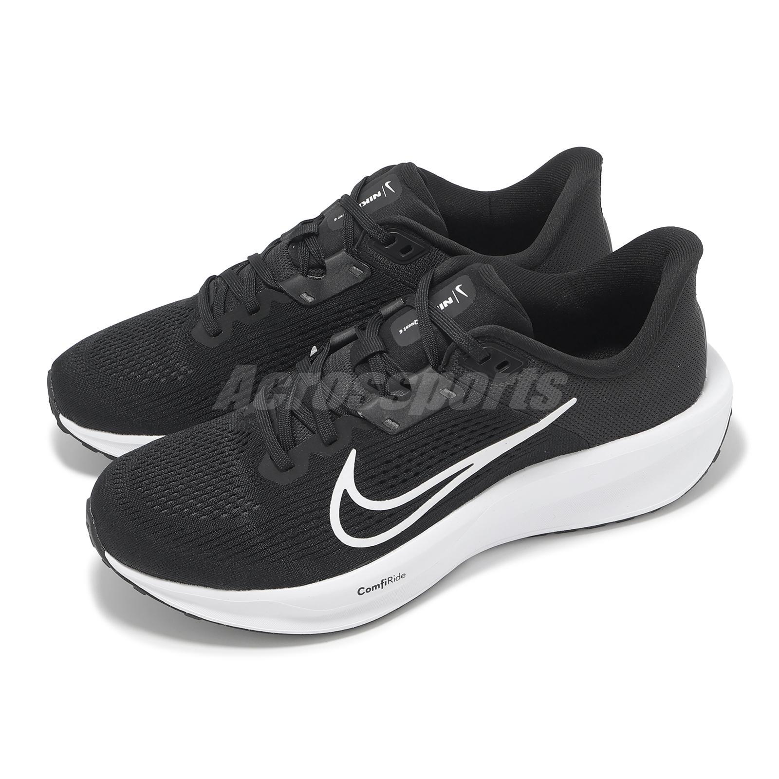 Мужские кроссовки Nike Quest 6 Black Iron Grey White для дорожного бега FD6033-001