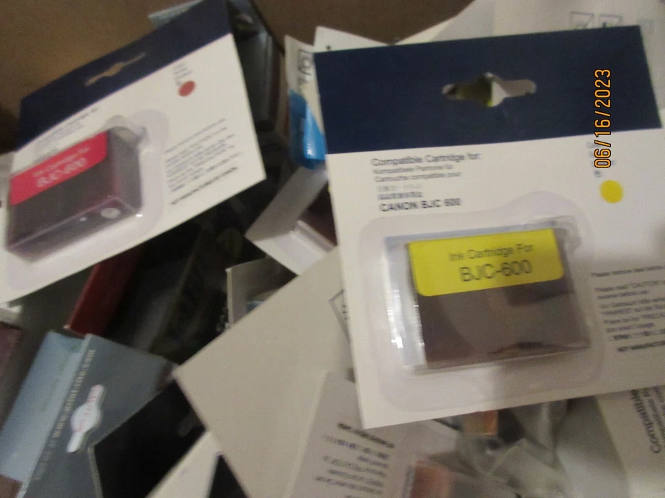 New-Old-Stock NOS Huge Lot SEALED Ink Cartridge Mixed Lot Expired? Cartridges - Image 3 of 4