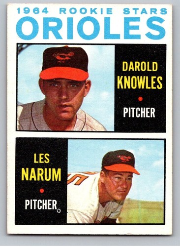 Tarjetas de béisbol Topps 1964 completa tu conjunto que elijas #371 - 446 - Imagen 96 de 151