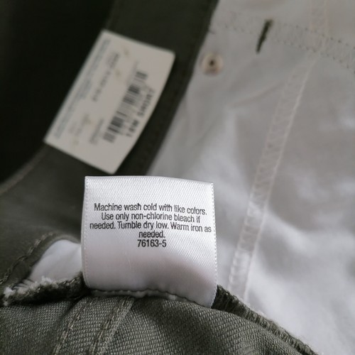 NWT Style & Co. Womens Green Mid Rise Tummy Control Straight Leg Jeans Size 18WS - Picture 9 of 9