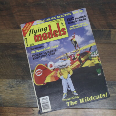 Flying Models Magazine [September:1989] Electric YAK-50; The Wildcats