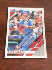 2019 Donruss Variation Short Print Rhys Hoskins #104 Philadelphia Phillies B7896