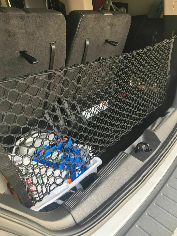 Red de carga organizadora de malla estilo sobre maletero trasero para Ford Flex 2009-2020 nueva Foto 4 de 4