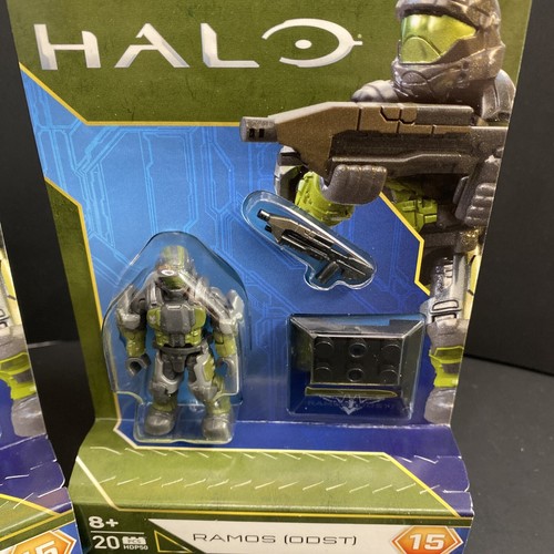 Lot of 2 Mega Construx Halo Universe Ramos ODST Heroes Series 15 action figure - Picture 2 of 3