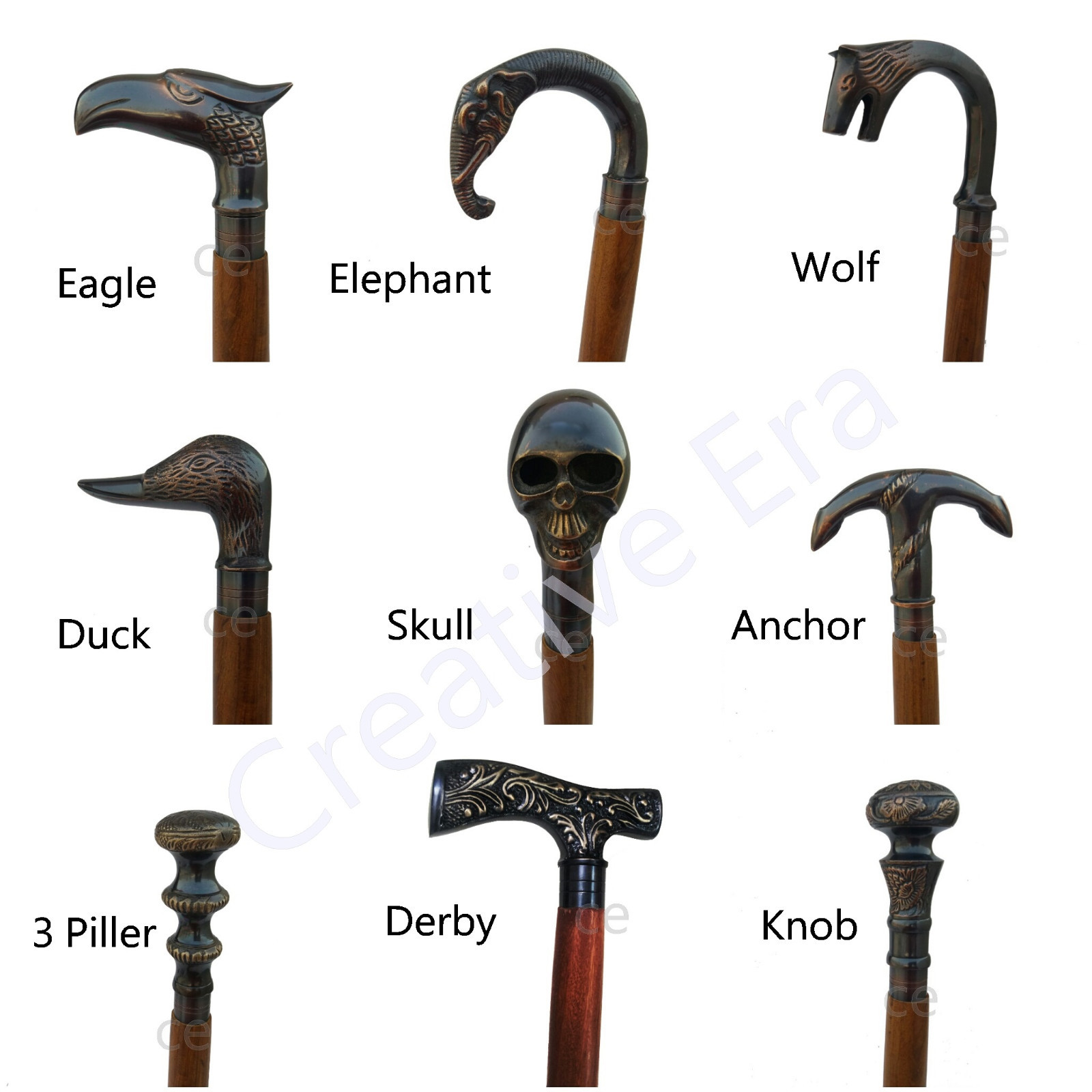 Unique Walking Cane Handles