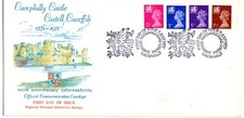 1971 Jul 7th. First Day Cover. 700th Anniversary of Caerphilly Castle.