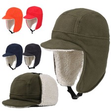 winter Hat Winter warm Cap Caps Fur Ear Flap Hat Ushanka Hat