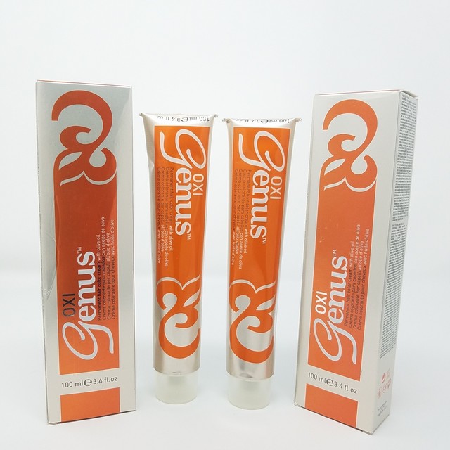 Oxi Genus Permanent Hair Color Cream 3.4 oz (7.23 Exoctic Blond) 2
