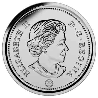 2017 CANADA 5¢ 1867-2017 150TH ANNIVERSARY OF CANADA BRILLIANT